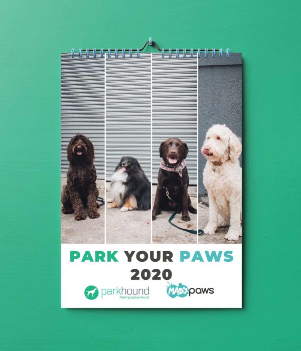 Calendar MockUP Front Cover Parkhound