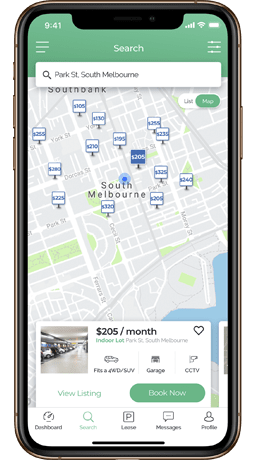 Search for parking in your city