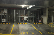 A secured and spacious parking lot at Wolli Creek.