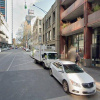 Indoor lot parking on A'beckett Street in Melbourne Central Business District Victoria