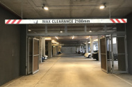 Secure, covered car-parking space close to CBD.