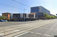 Secure parking, right by tram stop/bus stop
