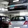Car Stacker parking on Barkly Street in St Kilda Victoria