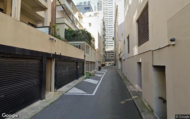 High security underground parking Bayswater Rd Potts Point