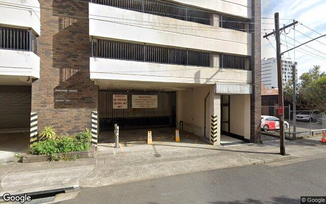 Parking space is located in Chatswood