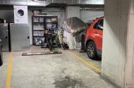 Great secured parking space in Waterloo 4 minutes walk to the new Waterloo metro station!