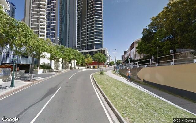 Undercover parking next to Brisbane River in CBD