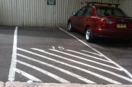 Outdoor parking lot close to King Street, RPAH and MacDonaldtown Station