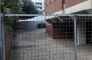 Secured bay on the citys doorstep
