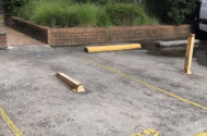Just off king street easy access park
