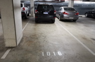 Two Security tandem car parking in Canberra CBD