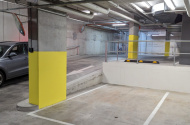 Secure underground parking in central Richmond. Easy access.