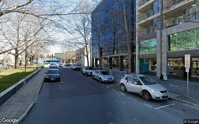 Canberra - Secure Car Park in City Walk in front of Canberra Centre