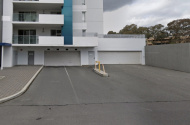 Secured car park in Belconnen (College St)