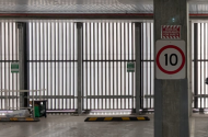 Secure Indoor with Free tram stop outside building