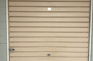 Private lock-up garage next to station