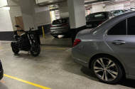 Great parking lot near CBD
