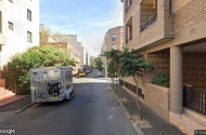 Street level parking in Chippendale