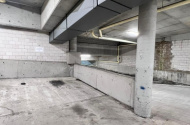 Street level parking in Chippendale