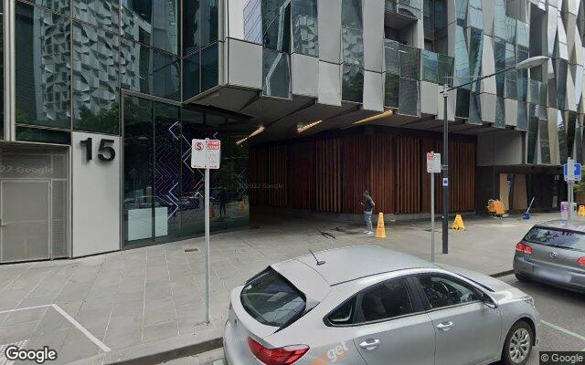 Secured parking at Docklands