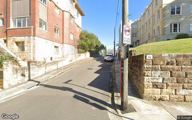 Parking very close to McMahons Point ferry wharf on East Cr street and close to North Sydney station