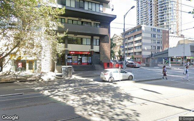 Car stacker on a handy location just next to RMIT