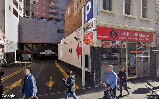 Excellent parking at 163 Exhibition Street