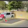 Outdoor lot parking on Flemington Road in North Melbourne Victoria