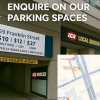 Indoor lot parking on Franklin Street in Melbourne Central Business District Victoria