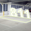 Indoor lot parking on Franklin Street in Melbourne Central Business District Victoria