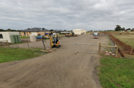 Large open area Parking with CCTV, locked gates and manned 24/7