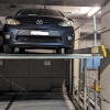 Car Stacker parking on Glenayr Avenue in Bondi Beach New South Wales
