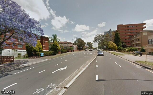 Parking space at Great Western Highway Parramatta