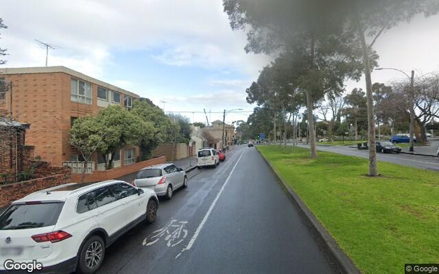 Secure Car Park, close to North Melb Primary School, Royal Children's,  No 57 tram at the front.