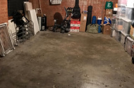 One side of double garage available.