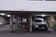 1st car bay. Undercover narrow park near Subiaco & West Leederville train station, 4 small car