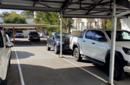 Undercover car park in West Perth