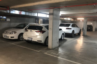 Covered car parking with swipe card access