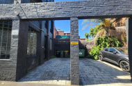 Motion flood lighting and cameras - middle bay
