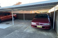 Undercover parking space available