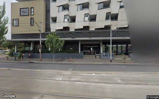 Secure underground parking next to tram stop