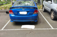 Open Air Lower Ground parking at College Square, enter from Drummond Street