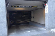 Private and Secure Underground Apartment Building Carpark