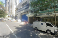 Undercover park opposite Westin Hotel