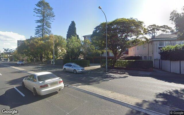 Covered space opposite Mosman Clinic and Harbourside Church