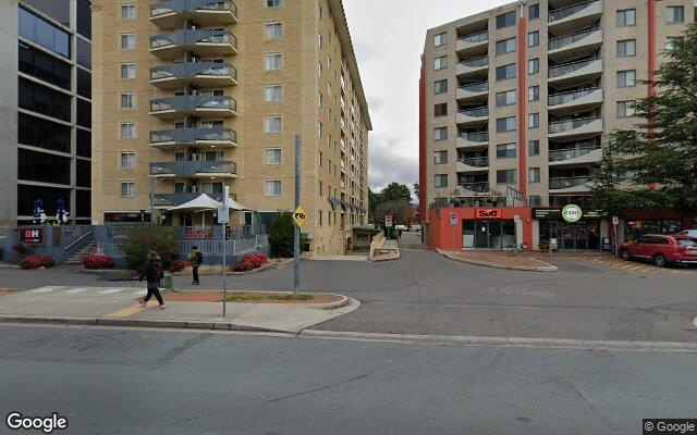 Underground parking spot at Yamaroshi Building on Mort St