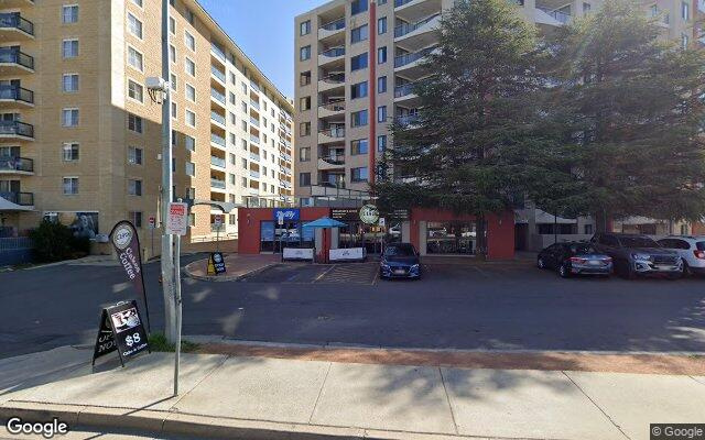 Secure underground car park next to Officeworks, Braddon