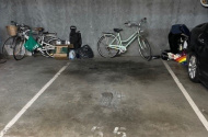 Secure, easy to access parking, close to CBD, opposite the no. 96 tram stop