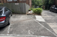 Outdoor parking space in private lot off Ocean Street near Edgecliff Station!