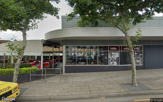 Parking space in front of grove shopping centre